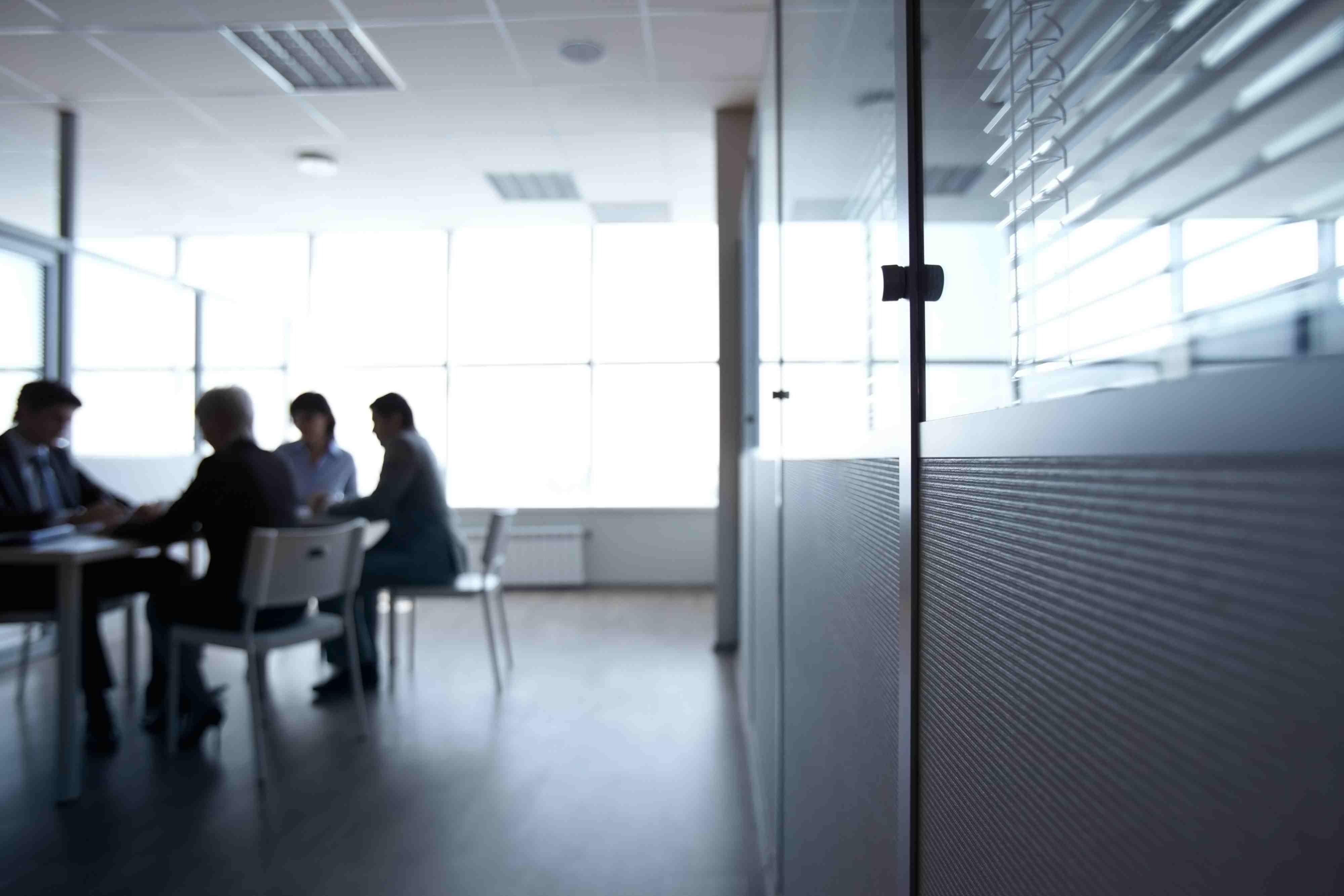 People in a meeting room